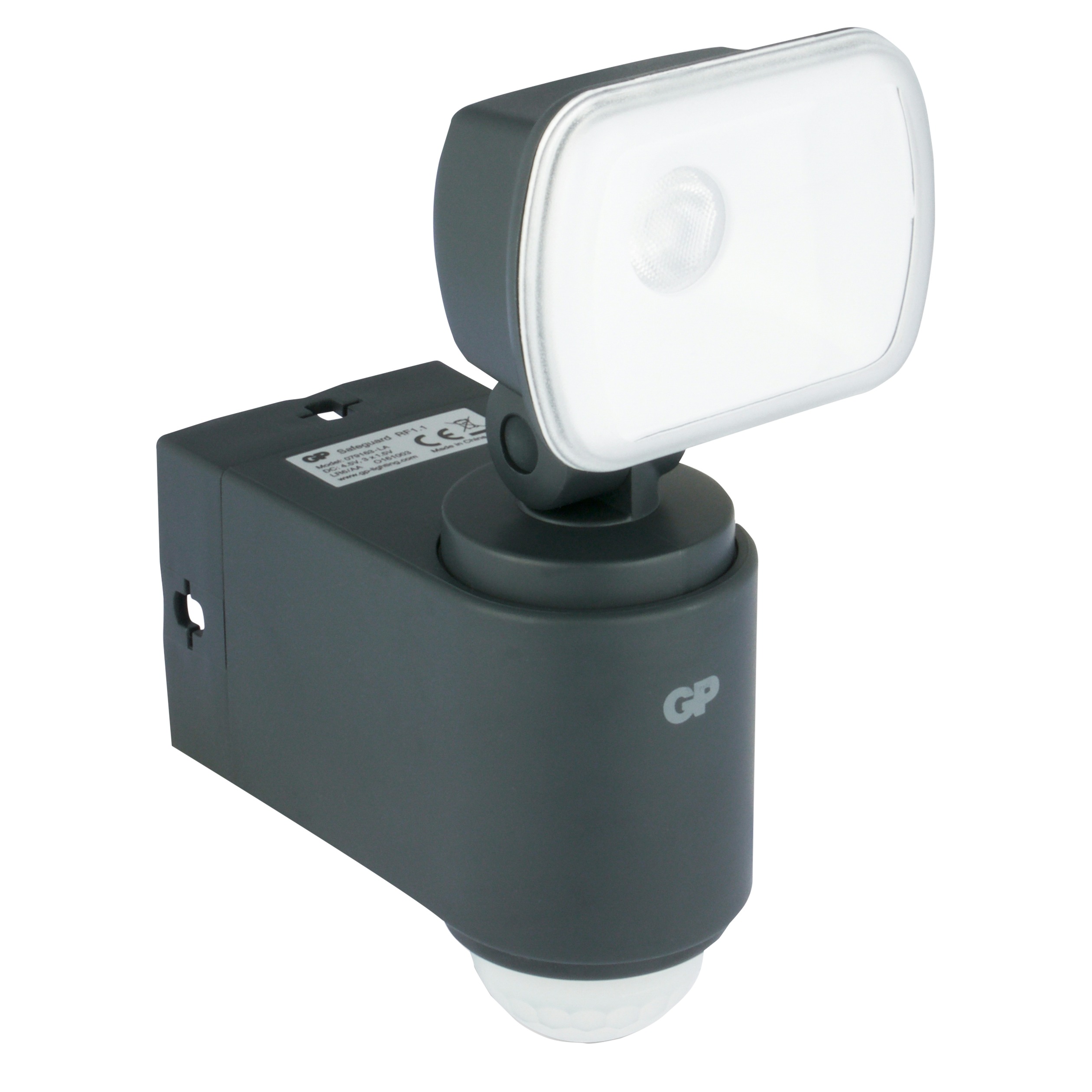 Gp Safeguard Led Buitenlamp Rf 11 Op Batterijen Met Bewegingsmelder gp kopen in de aanbieding