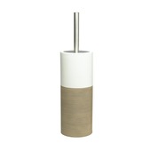 Sealskin Doppio WC-borstel met houder porselein ecru