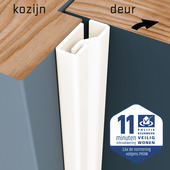 SecuStrip Plus Anti-Inbraakstrip Voordeur  RAL 9001 (Crème) 230 cm