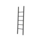 Deco ladder vurenhout 