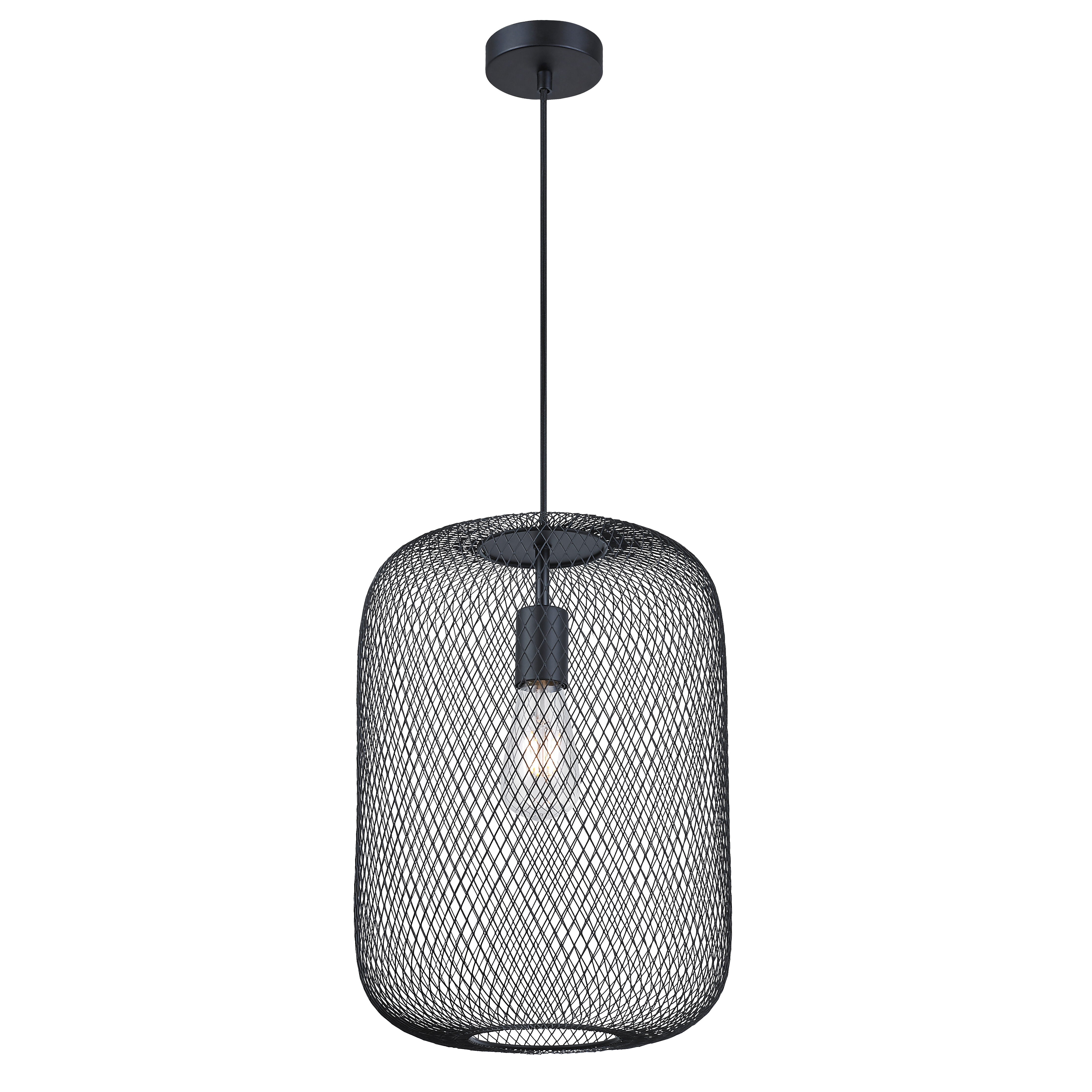 KARWEI hanglamp Juno XXL mesh zwart