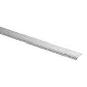 Handson slijtstrip aluminium 93 cm met rubber lip