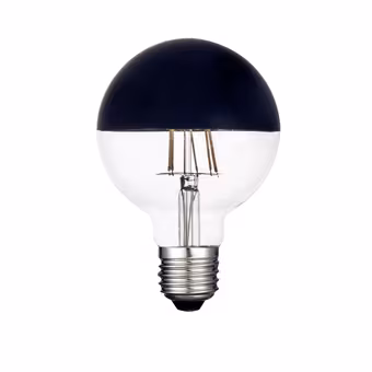 Handson LED Globe E27 8W=24W 245LM Mat zwart kopspiegel