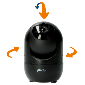 Alecto Beveiligingscamera IP DVC-155IP+ Binnen met App