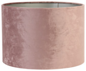 Lampenkap velours roze Ø20x15 cm