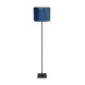 Vloerlamp Oliver blauw velours