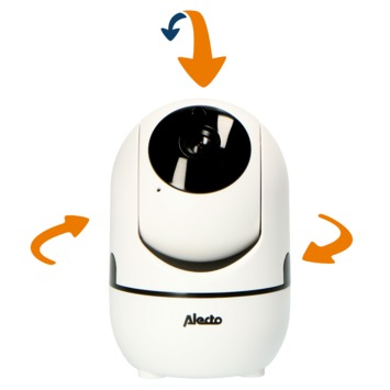Alecto Beveiligingscamera IP DVC-155IP+ Binnen met App
