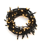 Kerstverlichting lichtsnoer 120 LED lampjes extra warm wit voor buiten