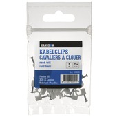 Handson Kabelclip Rond Wit 5 mm 25 Stuks