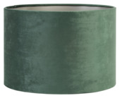 Lampenkap velours groen Ø30x21 cm