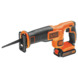 BLACK+DECKER accu reciprozaag BDCR18E1-QW