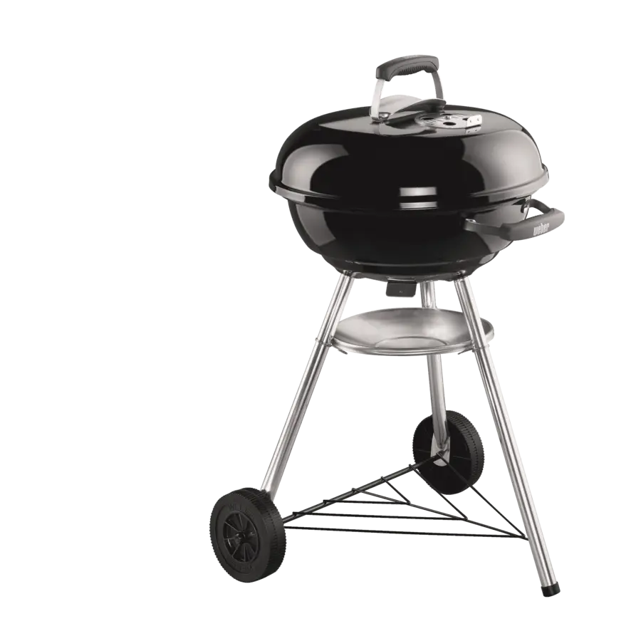 Weber Compact Kettle houtskool bbq metaal zwart ø 47 cm