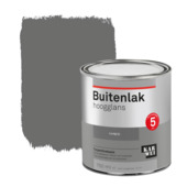 Karwei buitenlak hoogglans loodgrijs 750 ml