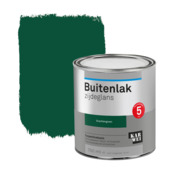 Karwei buitenlak zijdeglans gracht groen 750 ml