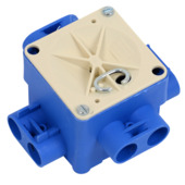 ABB Centraaldoos Ongelijk 5/8" 16 mm met Deksel