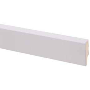 Hoge plint blok wit 1,8 x 5,8