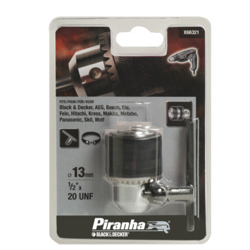 Piranha boorkop X66321 13mm