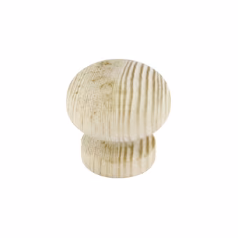 Knop Elise grenen 30mm