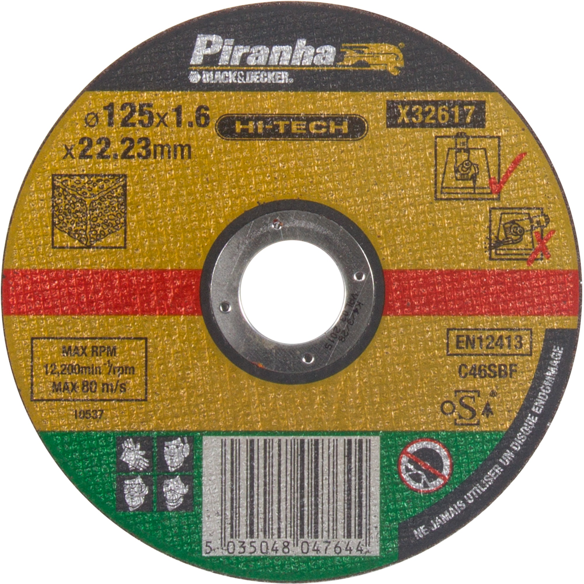 Piranha Hi Tech Doorslijpschijf X32617 16X115 Mm Voor piranha kopen in de aanbieding