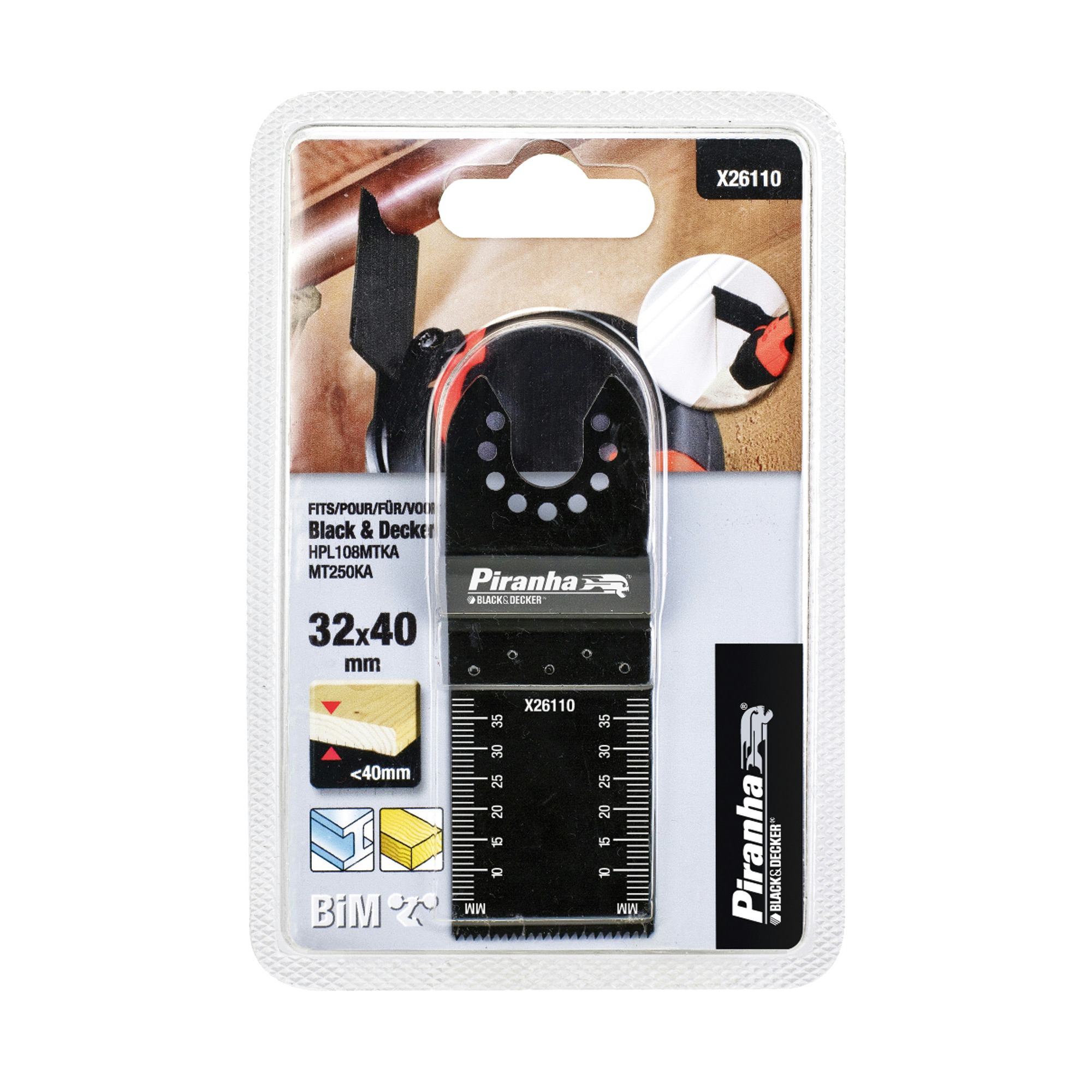 Piranha Invalzaagblad X26110 Bim 32 Mm Voor Bd Mt250Mt300 piranha kopen in de aanbieding