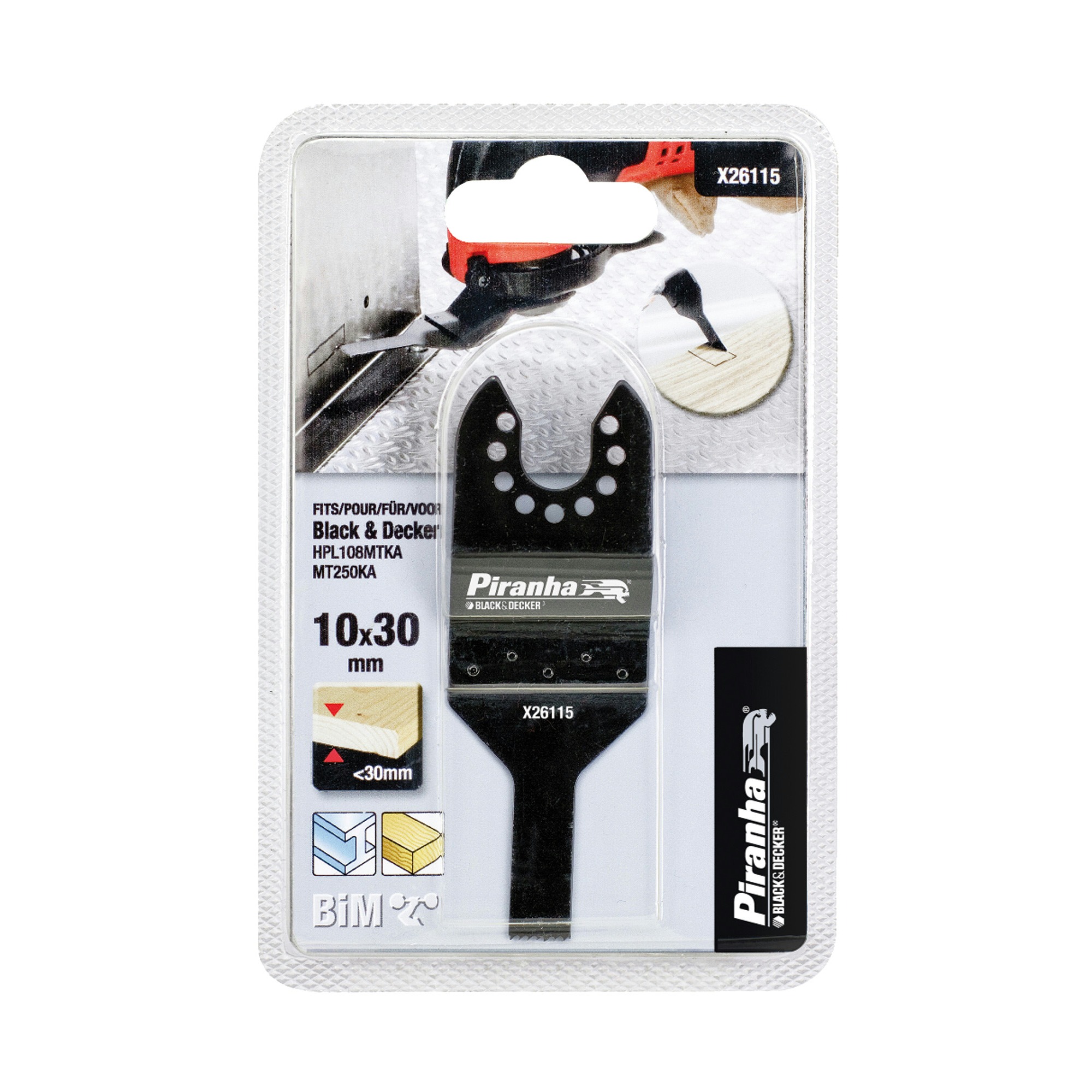 Piranha Invalzaagblad X26115 Bim 10 Mm Voor Bd Hpl108Mtka En Mt250Ka piranha kopen in de aanbieding