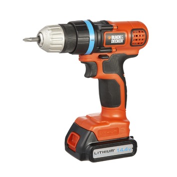 BLACK+DECKER accuschroefboormachine 14,4v lithium egbl14kn-qw
