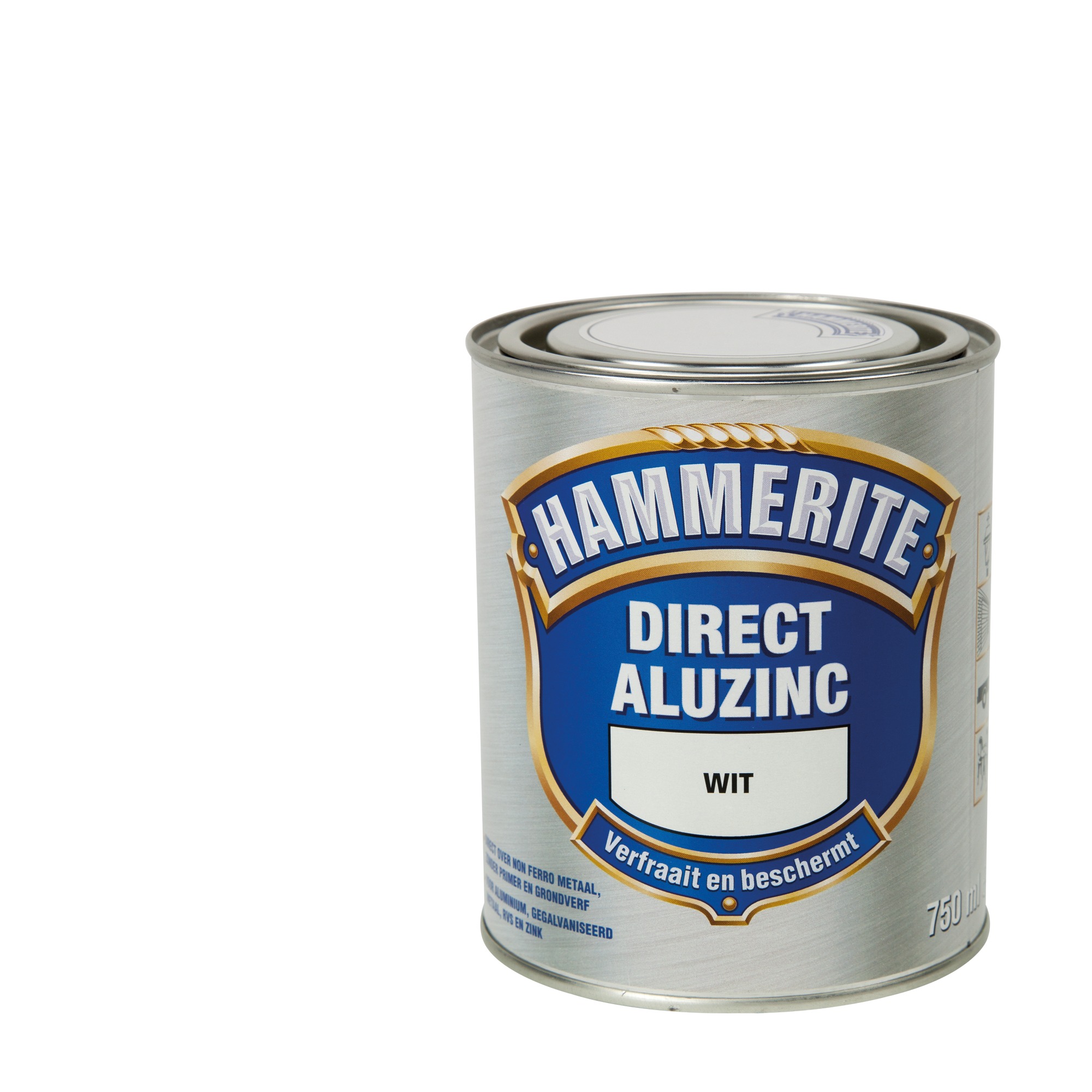 Hammerite Direct Aluzinc Metaallak Wit 750 Ml hammerite kopen in de aanbieding