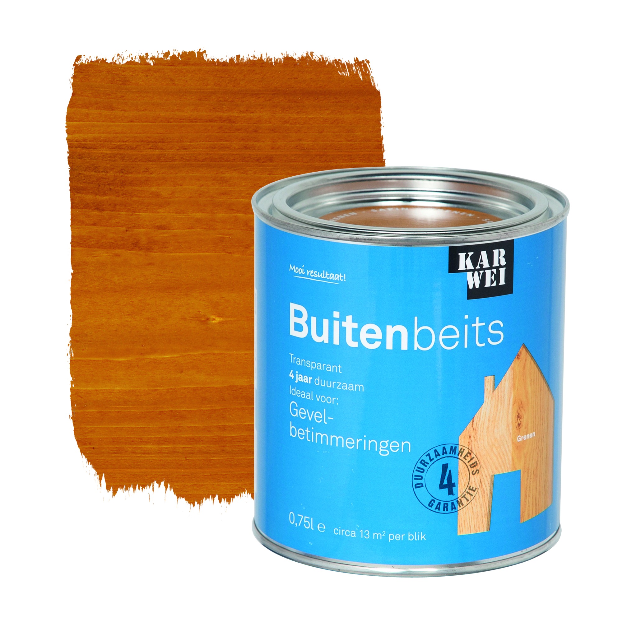 Karwei Buitenbeits Gevelbetimmeringen Grenen Transparant 750 Ml karwei kopen in de aanbieding