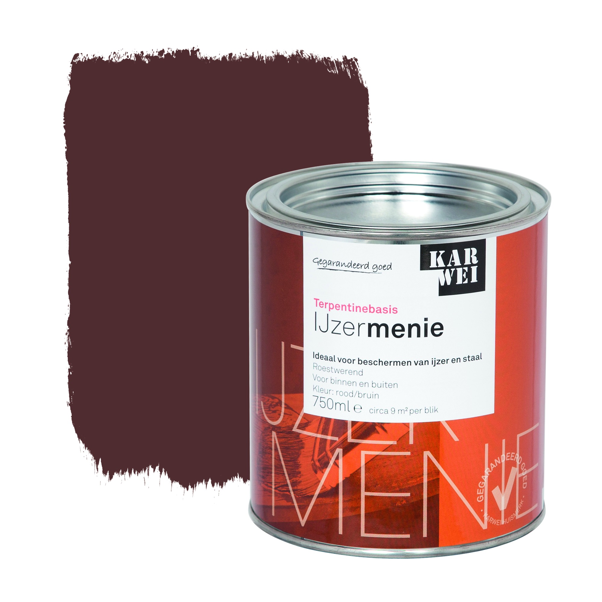 Karwei Ijzermenie Roodbruin 750 Ml karwei kopen in de aanbieding