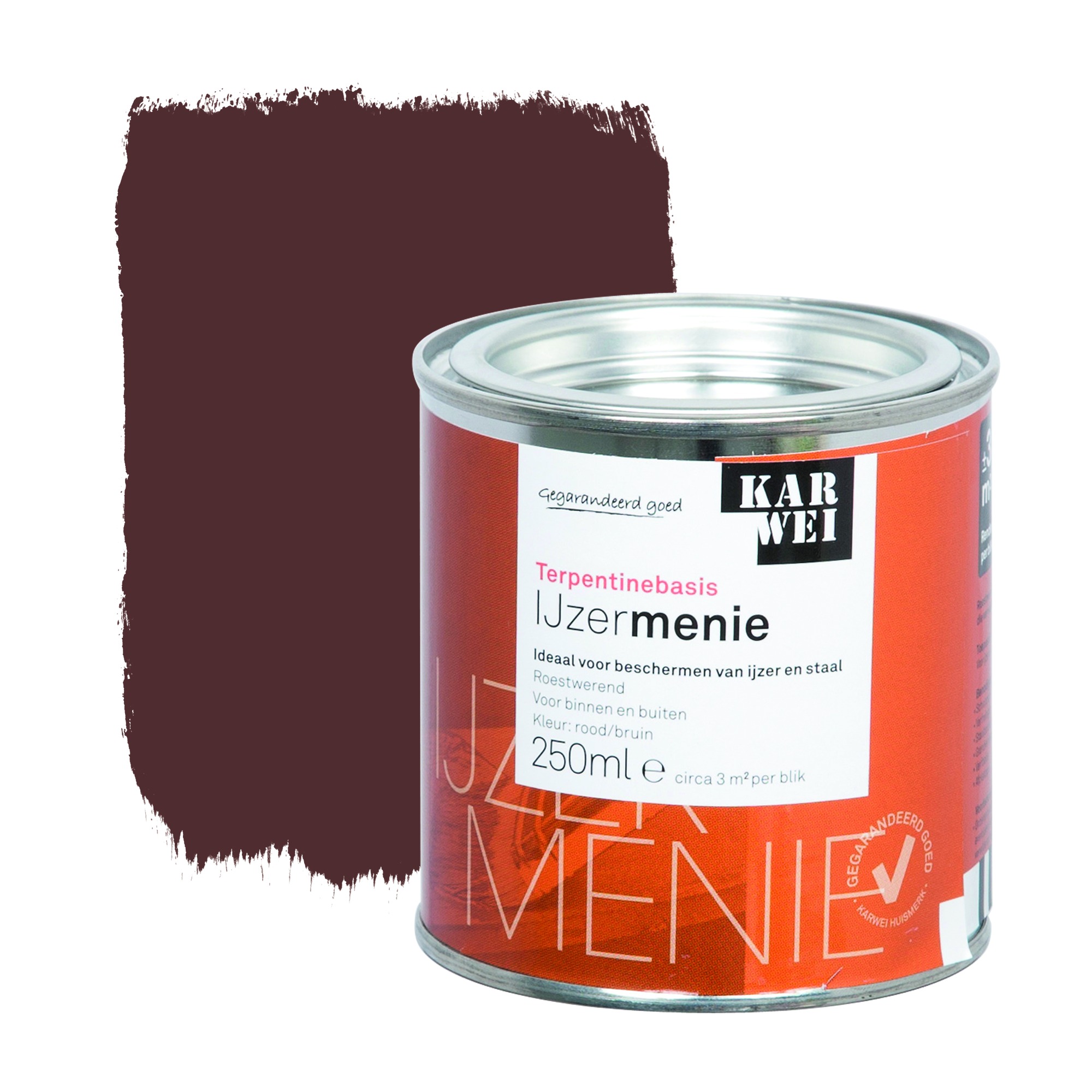 Karwei Ijzermenie Roodbruin 250 Ml karwei kopen in de aanbieding