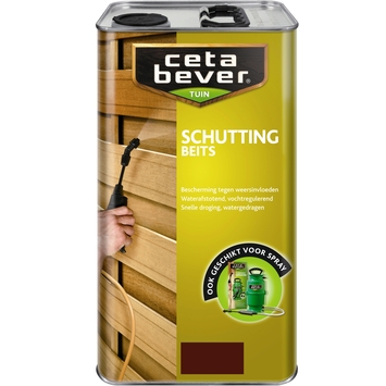 CetaBever schuttingbeits lichtbruin 5 l