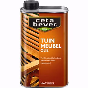 CetaBever tuinmeubelolie kleurloos 1 l
