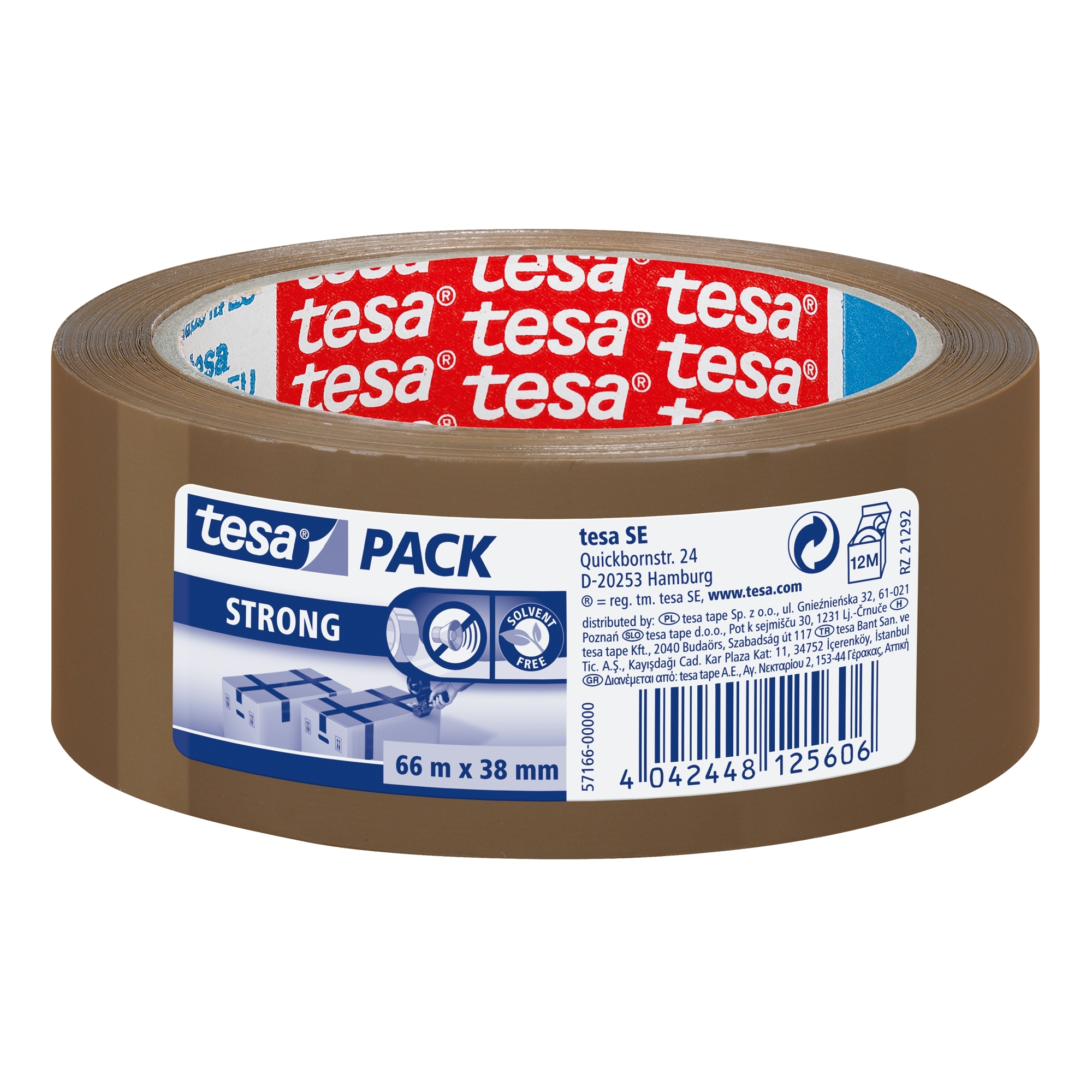 Tesa Pack Verpakkingstape 66Mx38Mm tesa kopen in de aanbieding