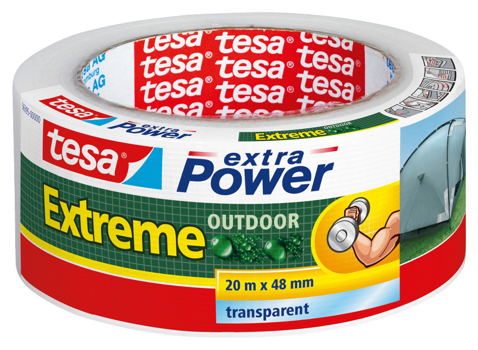 Tesa Extra Power Reparatietape Extreme Outdoor 20Mx48Mm Transparant tesa kopen in de aanbieding