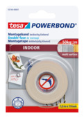 Tesa Powerbond montagetape binnen 19 mm x 1,5 m