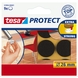 Tesa Protect vilt 26mm bruin 9 stuks