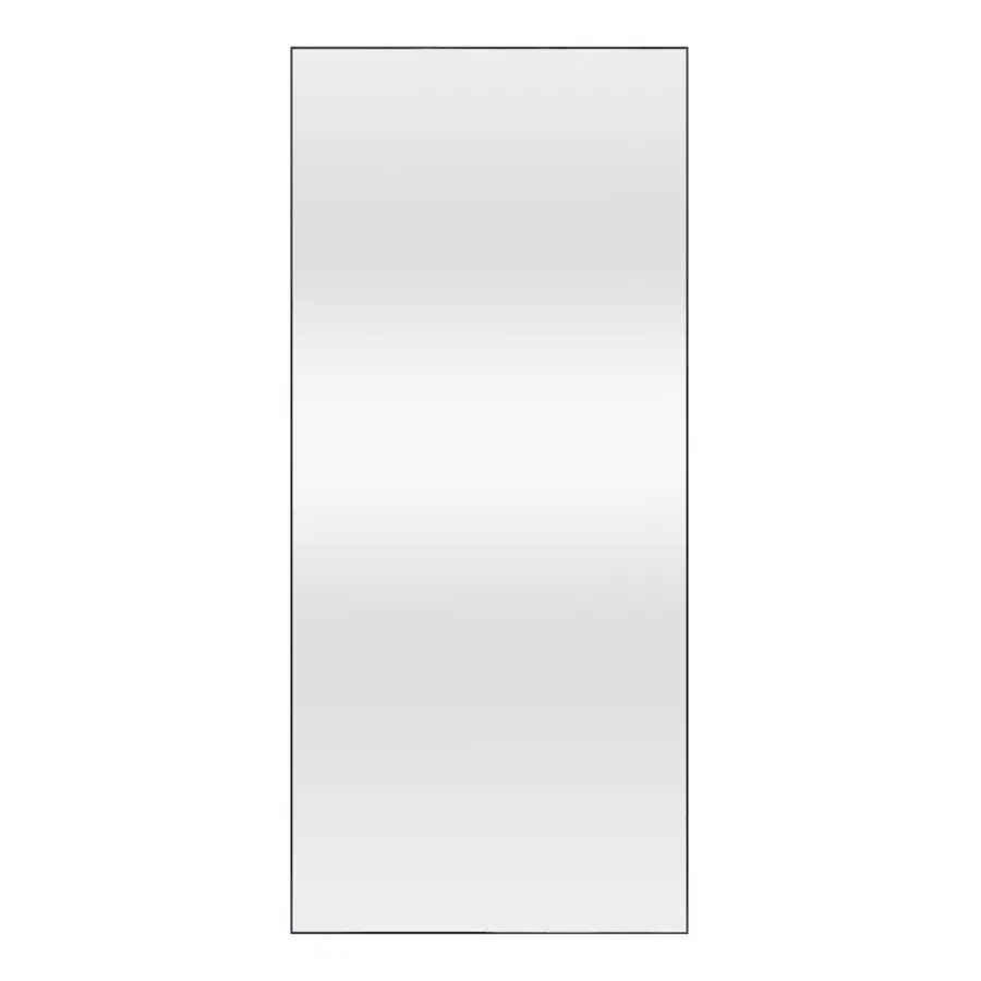 Spiegel Berlin alu zwart  180x80 cm