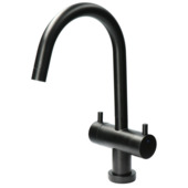 Atlantic Adrian 2-knops keukenkraan Zwart