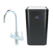 Karwei Handson Ace 3-in-1 kokendwaterkraan Chroom incl. 4 liter boiler aanbieding