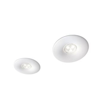 Philips Ledino LED buitenlamp Pebble 7,5W wit 2 stuks