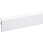 CANDO hoge plint kwartrond clip wit 1 x 5,6