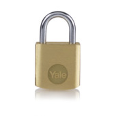 Yale Hangslot messing 20 mm 4 stuks gelijksluitend