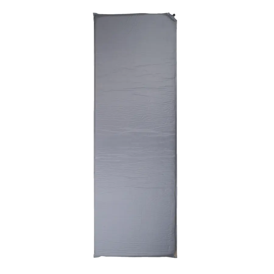 Travellife zelfopblaasbaar slaapmat kunststof grijs 190 x 60 x 10 cm