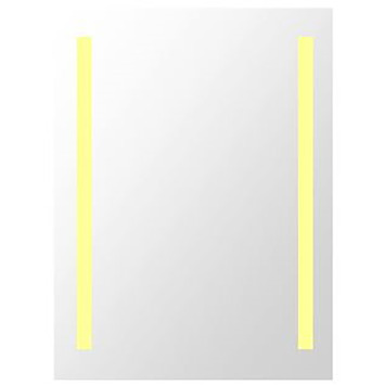 Plieger spiegel met verticale ledverlichting 60x80cm