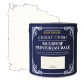 Rust-oleum chalky finish muurverf krijtmat krijtwit 2,5 liter