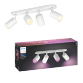 Philips Hue opbouwspot Fugato wit - wit en gekleurd licht 6W - 4 spots