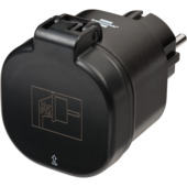 Brennenstuhl WiFi Adapterstekker Binnen/ Buiten Zwart