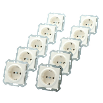 Siemens Delta voordeelpack inbouw stopcontact 10 stuks