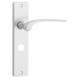 KARWEI deurkrukset Pedro langschild vrij-bezet 63/8mm aluminium