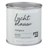 Karwei binnenlak zijdeglans lucht blauw 250 ml